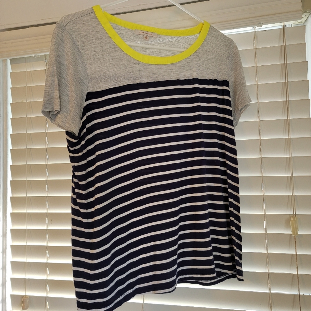 Skies Are Blue striped tee